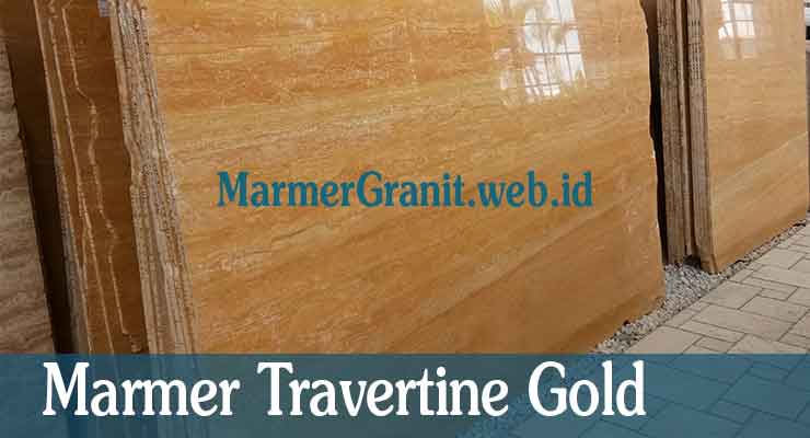 Marmer Travertine Gold