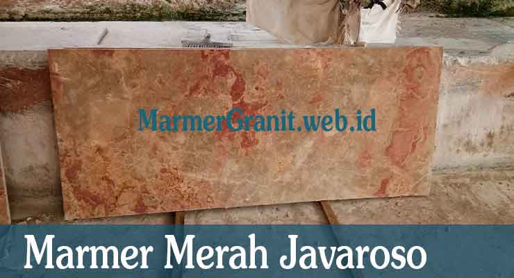 marmer merah javaroso