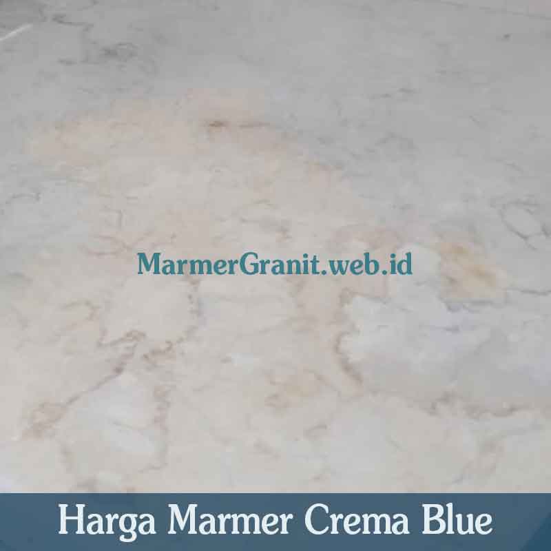 marmer crema blue
