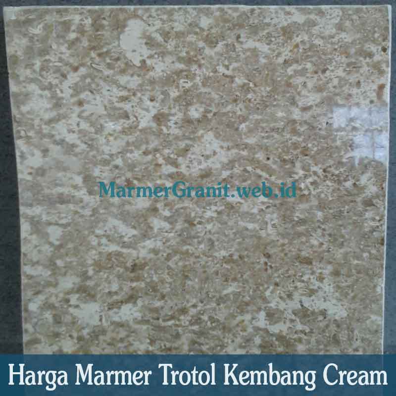 marmer trotol kembang cream