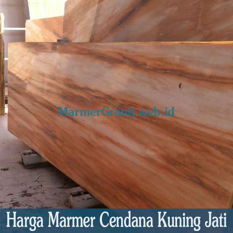Marmer Cendana Kuning Jati