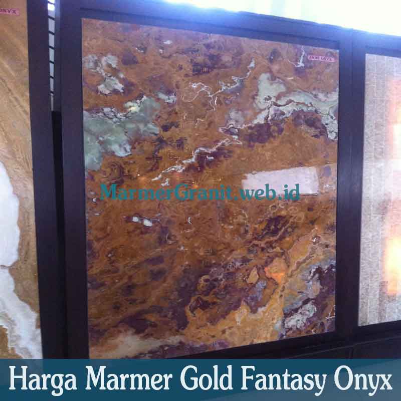 Marmer Gold Fantasy Onyx
