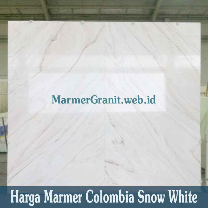 Marmer Colombia Snow White