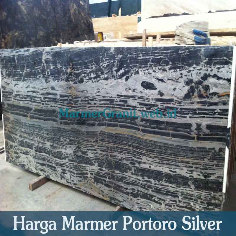 Marmer Portoro Silver