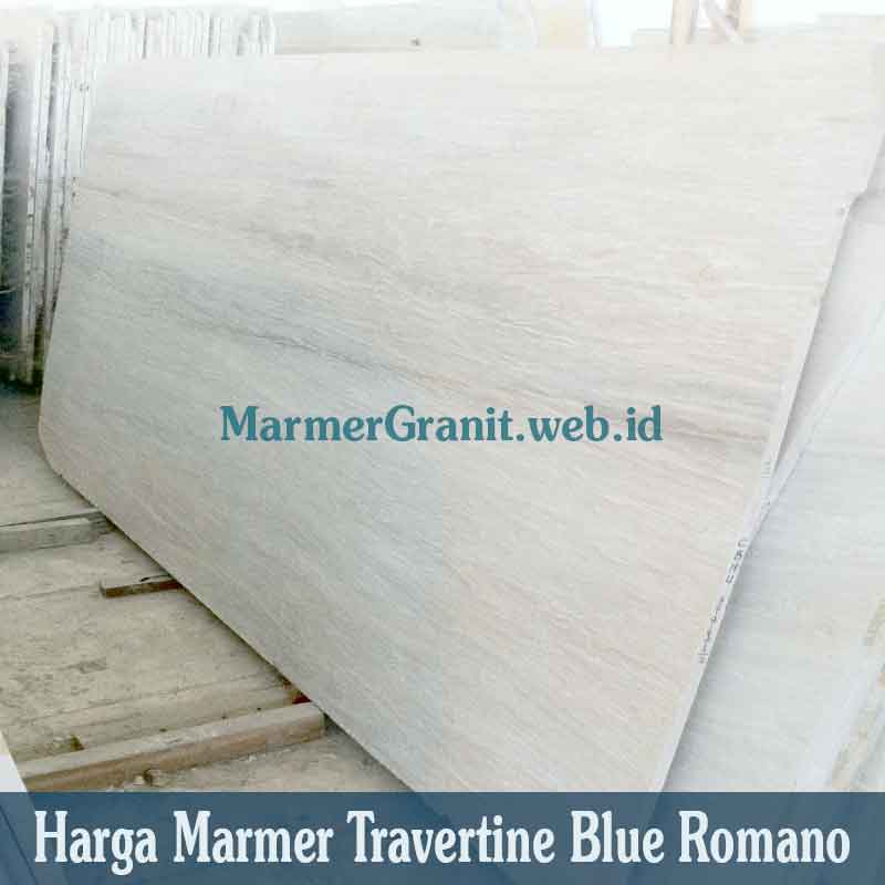 Marmer Travertine Blue Romano