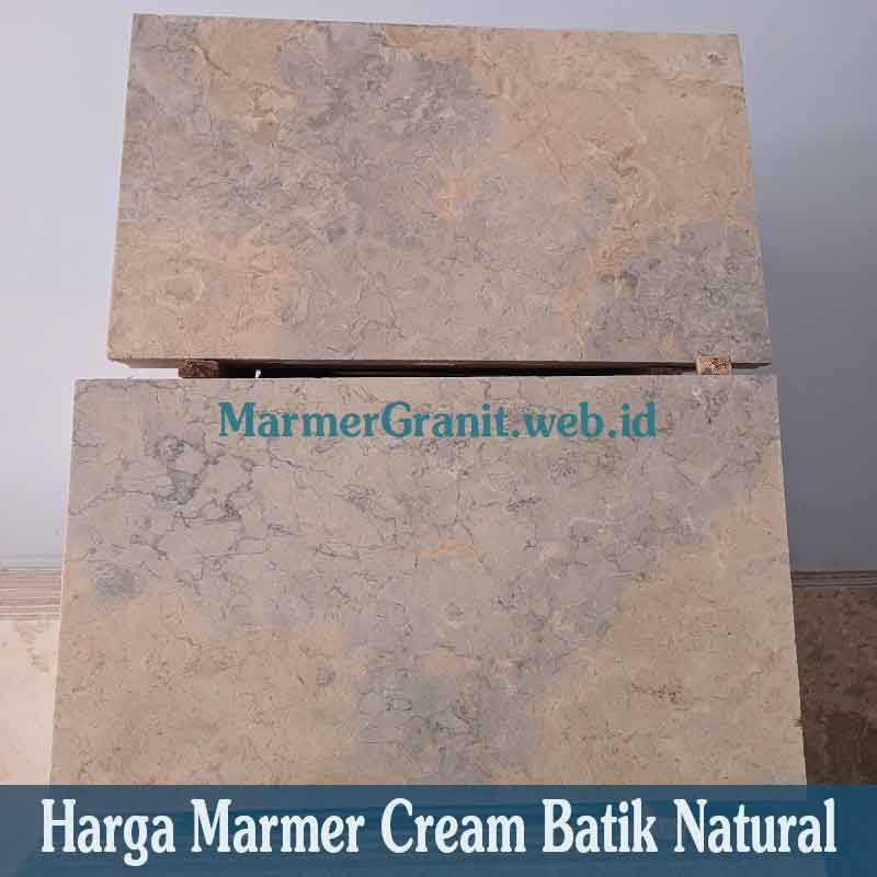 Marmer Cream Batik Natural