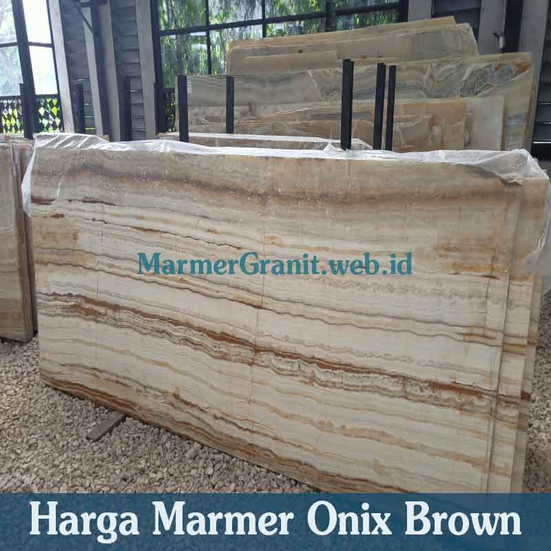 Marmer Onix Brown