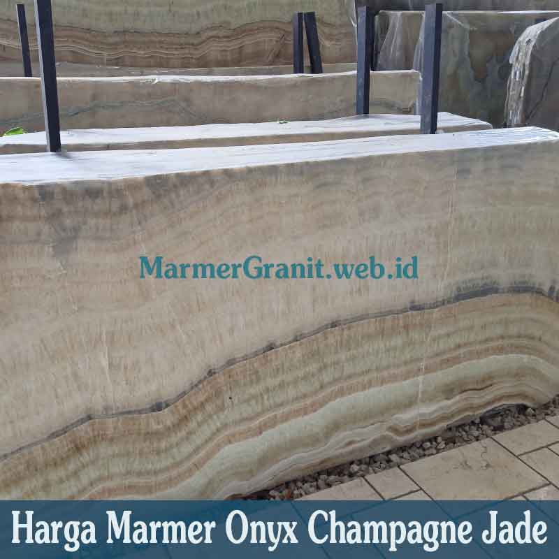 Marmer Onyx Champagne Jade