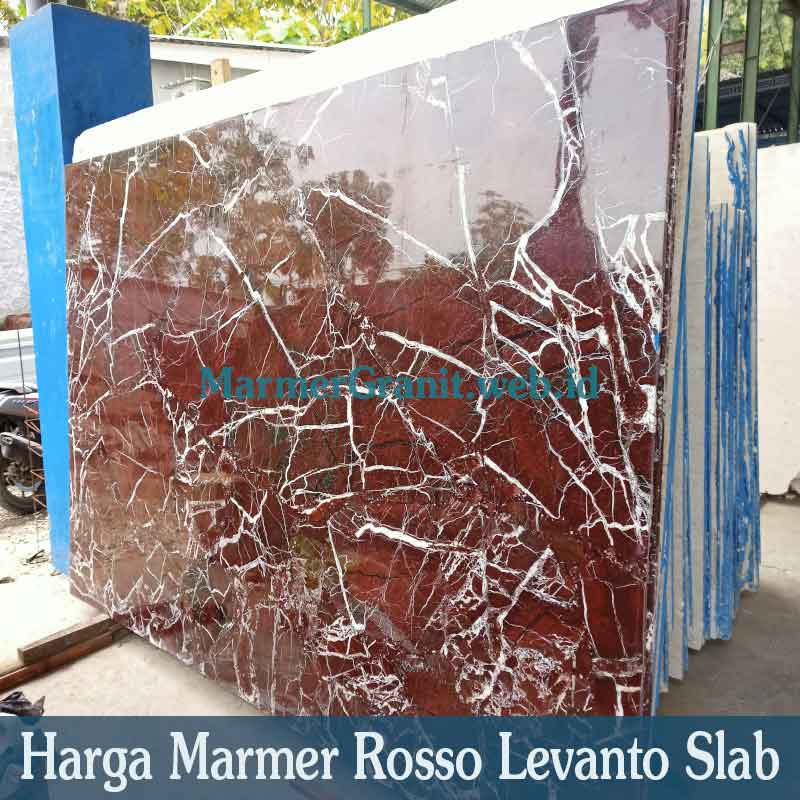 Marmer Rosso Levanto Slab