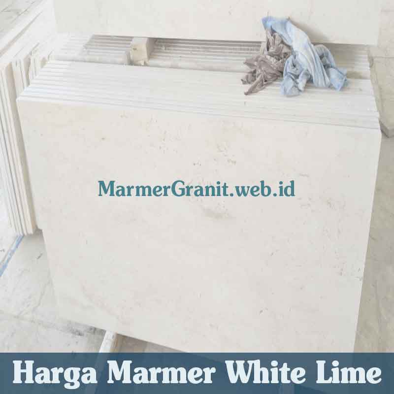 Marmer White Lime