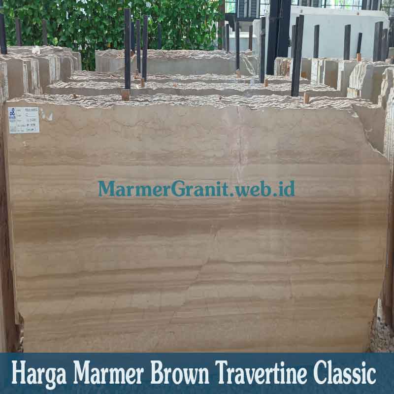 Marmer Brown Travertine Classic