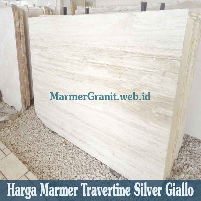 Marmer Travertine Silver Giallo
