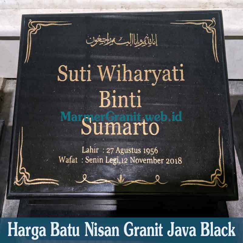 Nisan Granit Java Black