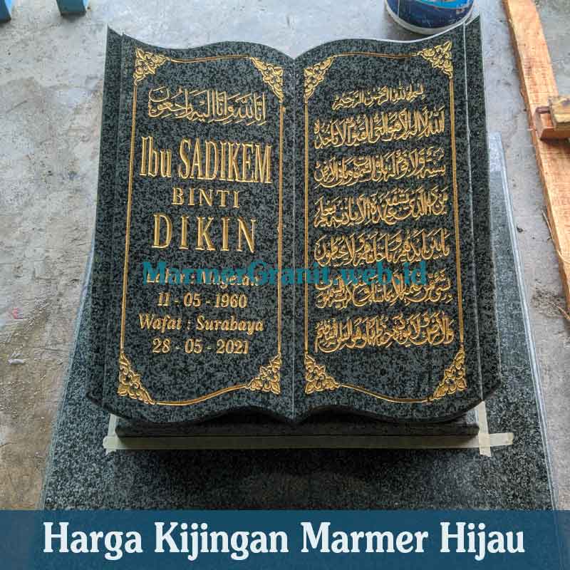 Kijingan Marmer Hijau