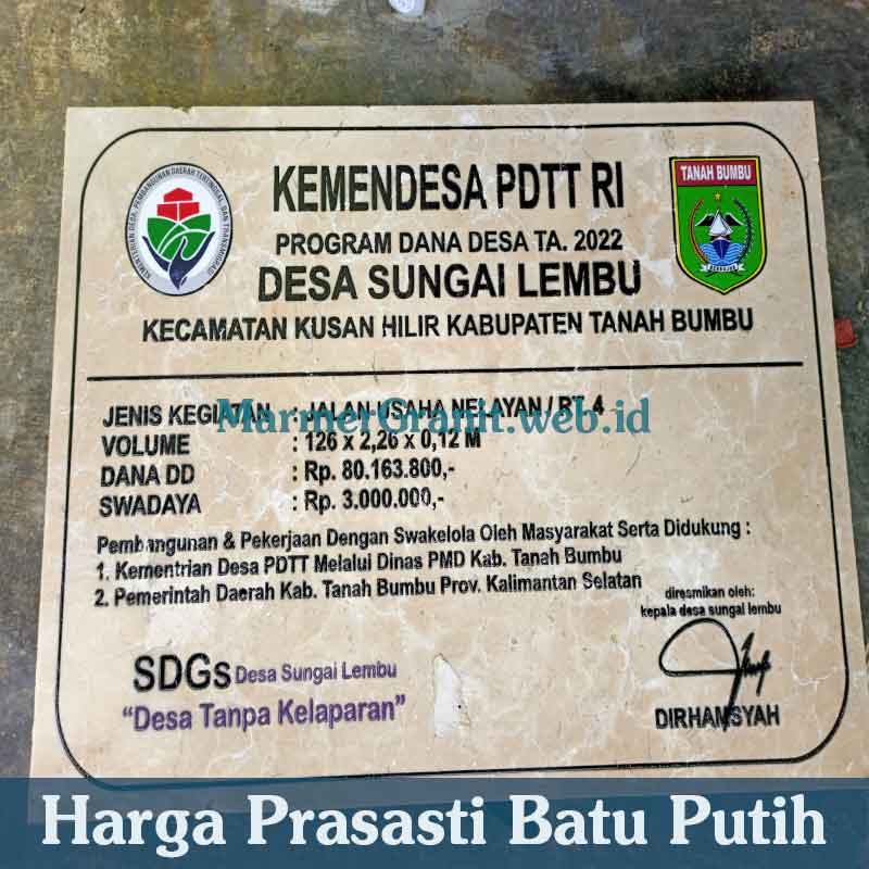 Prasasti Batu Putih