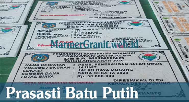 Prasasti Batu Putih