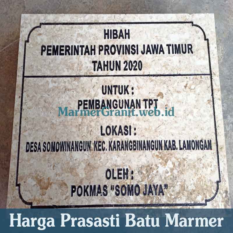 Prsasti Batu Marmer