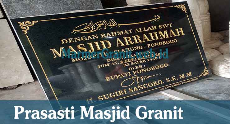 Prasasti Masjid Granit