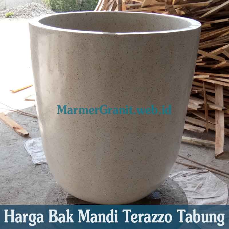 Bak Mandi Terazzo Tabung