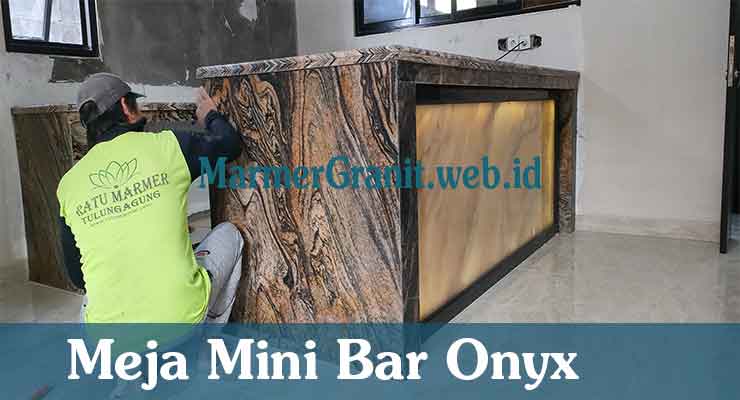 Meja Mini Bar Onyx
