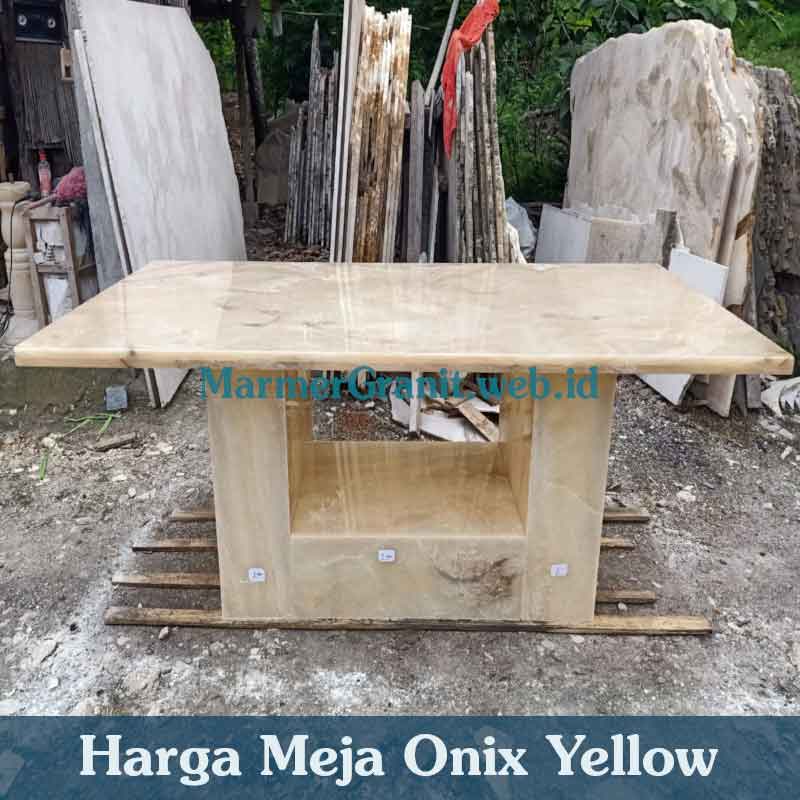 Meja Onix Yellow