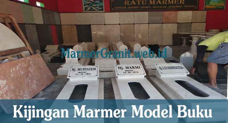 Kijingan Marmer Model Buku