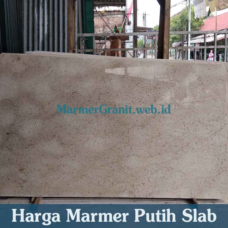 Marmer Putih Slab