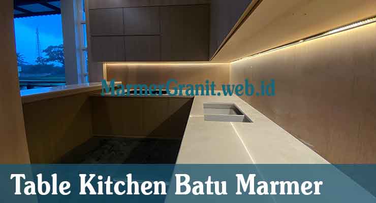Table Kitchen Batu Marmer
