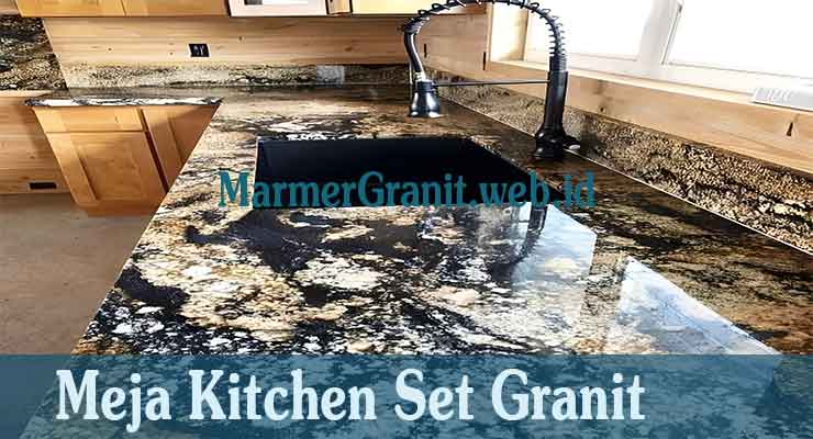 Meja Kitchen Set Granit