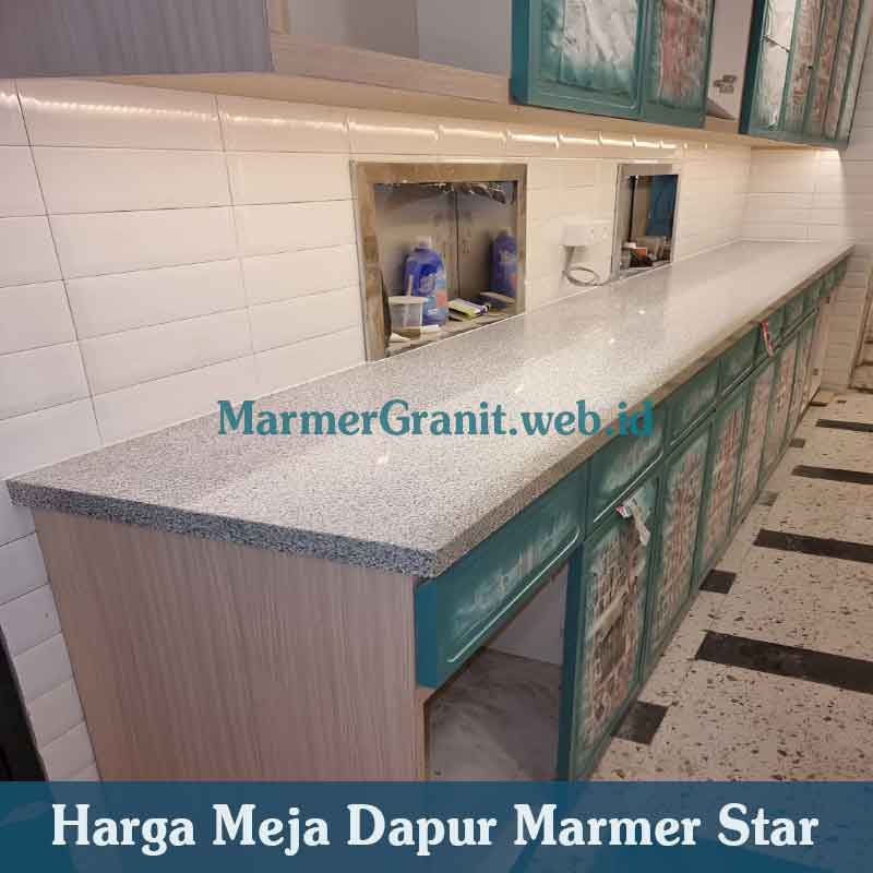 Meja Dapur Marmer Star