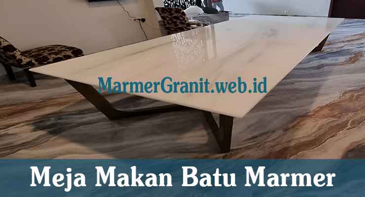 Meja Makan Batu Marmer