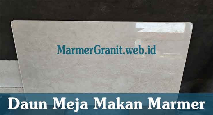 Daun Meja Makan Marmer